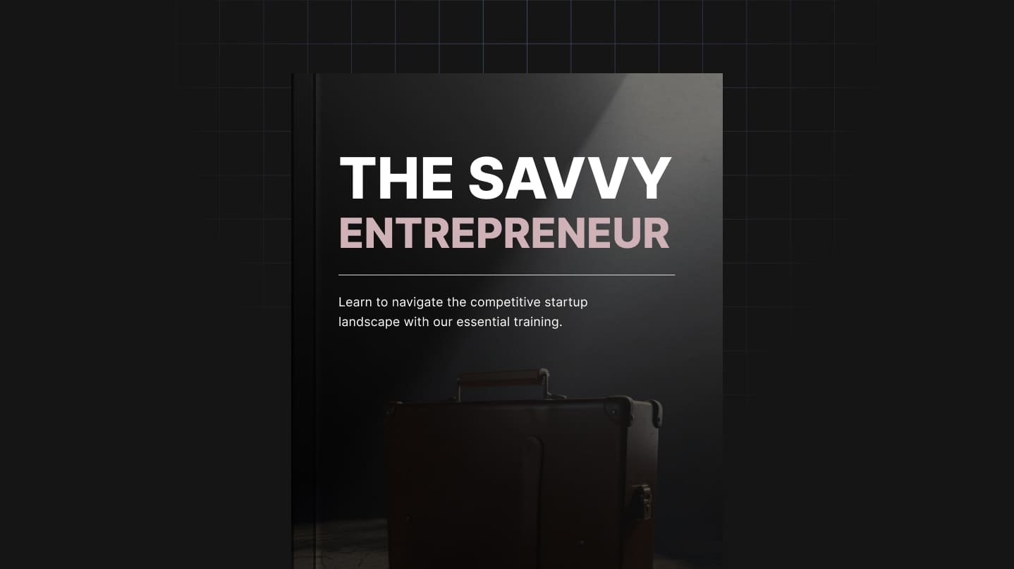 The SAVVY Entrepreneur