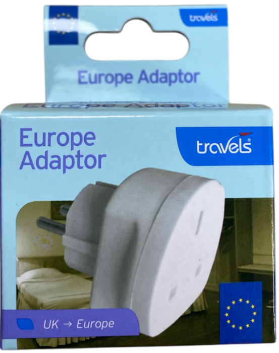 Travels Europe Adaptor **BEST-SELLER**