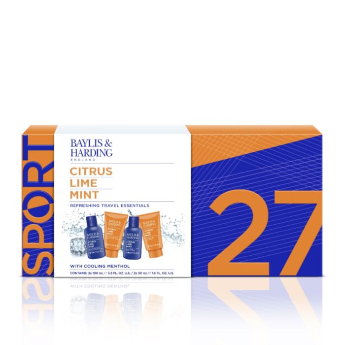 Citrus, Lime & Mint Men's Travel Essentials