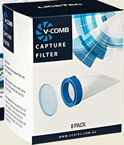 Licetec V-Comb Electrical Lice Comb Replacement Filters