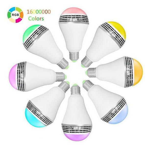 Creative LED Smart Bluetooth Speaker E27 Bulb Light