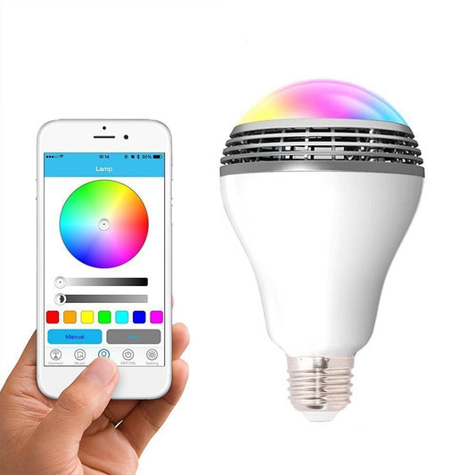 Creative LED Smart Bluetooth Speaker E27 Bulb Light