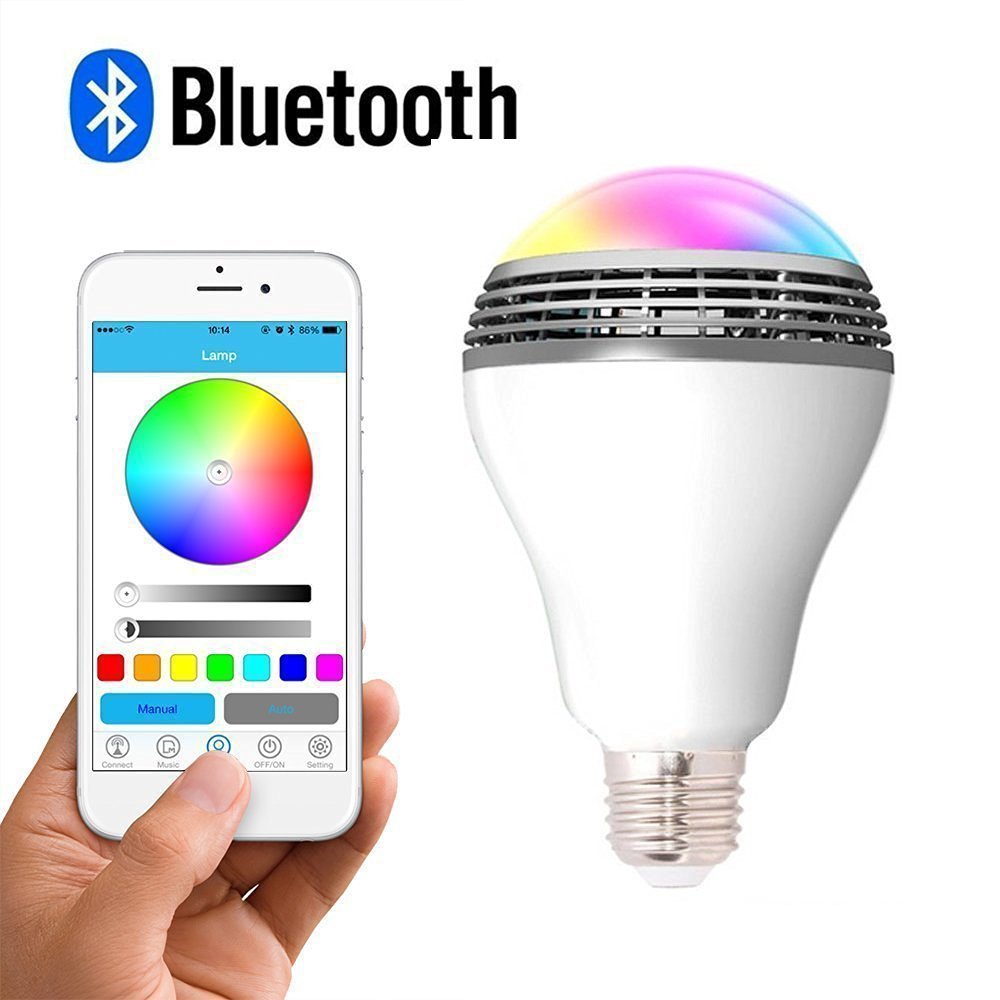 Creative LED Smart Bluetooth Speaker E27 Bulb Light