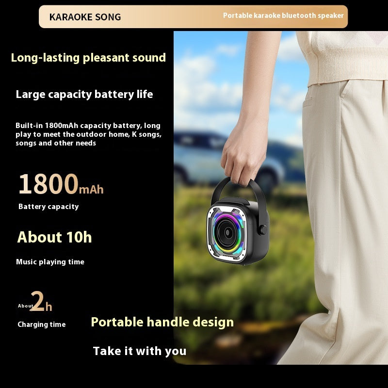 Wireless Bluetooth Speaker With Microphone