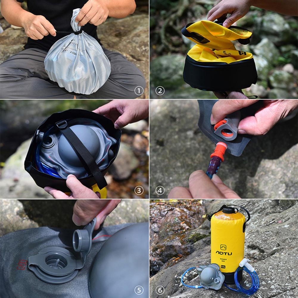 Outdoor Shower Water Bag