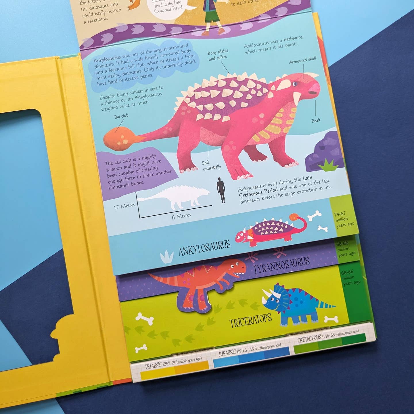 Dinosaurs - Children’S Learning Layer Book