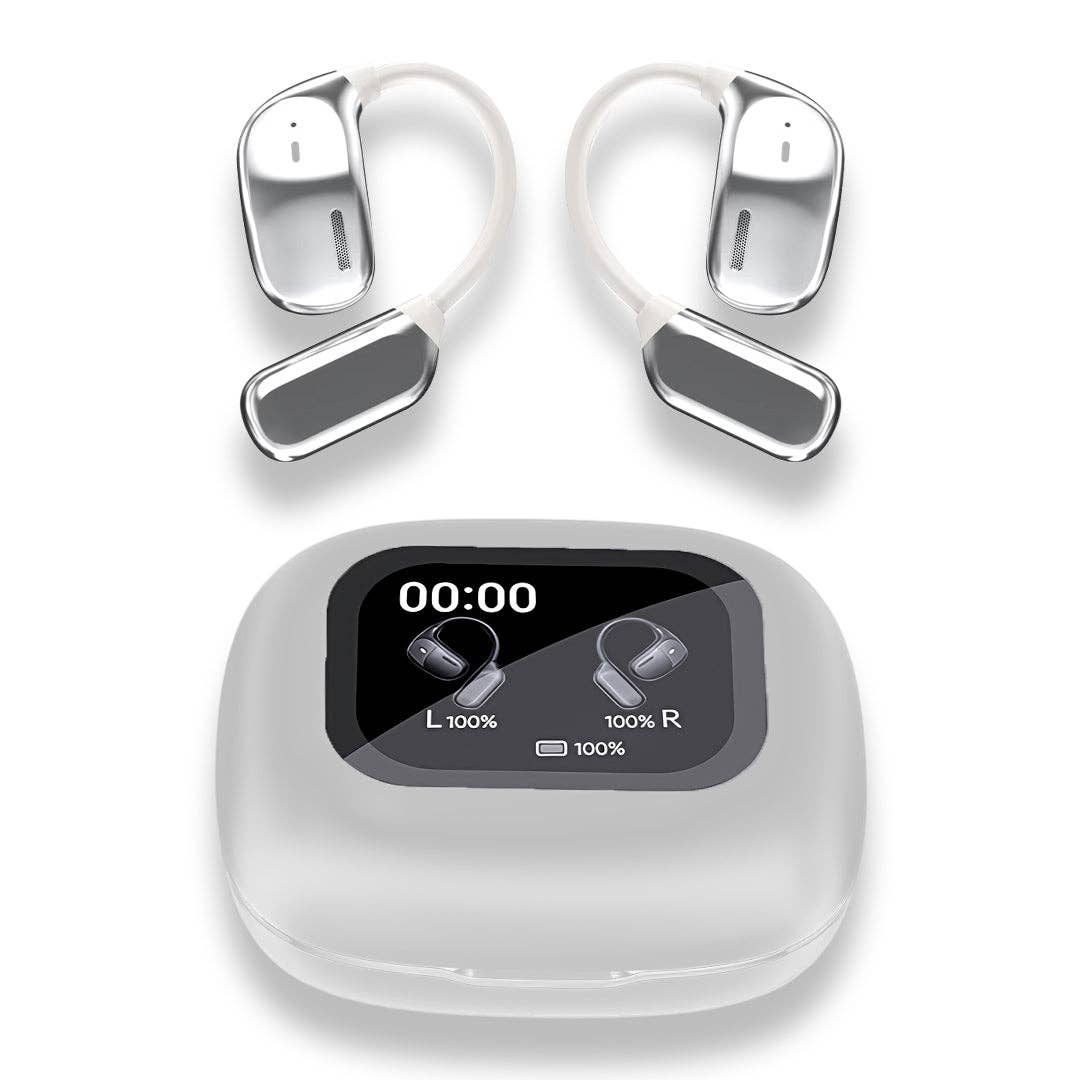 Ai-Powered 150-Language Translator Earbuds – Low Latency, Meeting Assistant, Multi-Scenario Use (white)