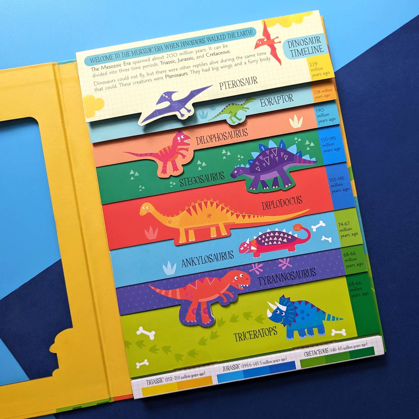 Dinosaurs - Children’S Learning Layer Book
