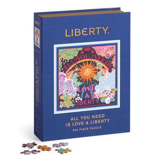 Liberty All You Need Is Love 500 Piece Book Puzzle (Jigsaw Products)